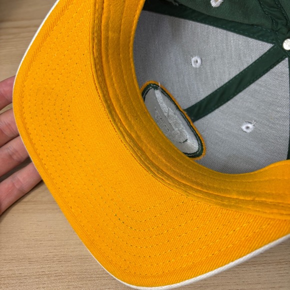 Green Bay Packers Hat Cap Fitted L/XL Green On Field Reebok - Picture 8 of 10